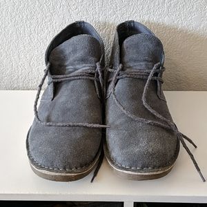 Bruno Marc Gray suede size 13 shoes